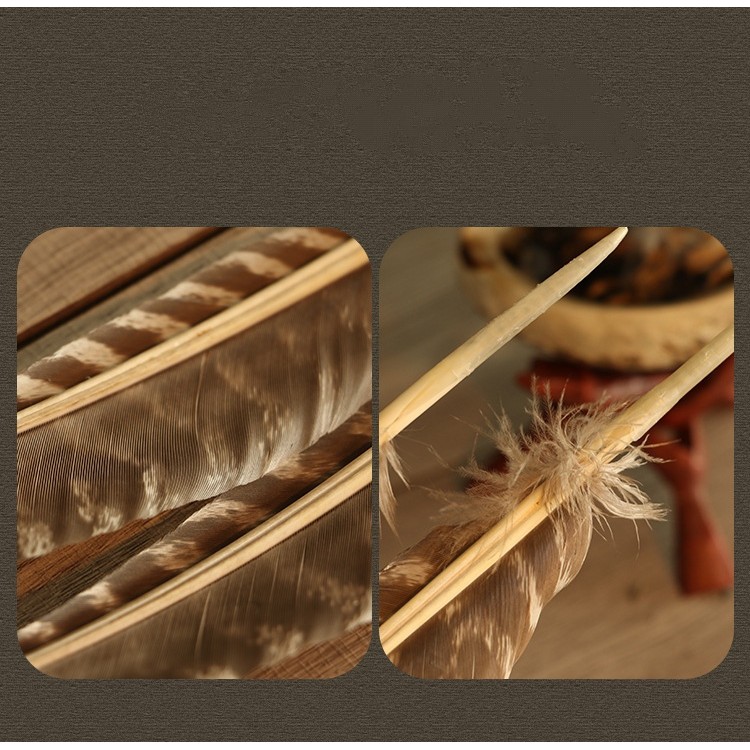 Smudging Feather/ Lông vũ quạt khói Sage/ Lông gà tây đen