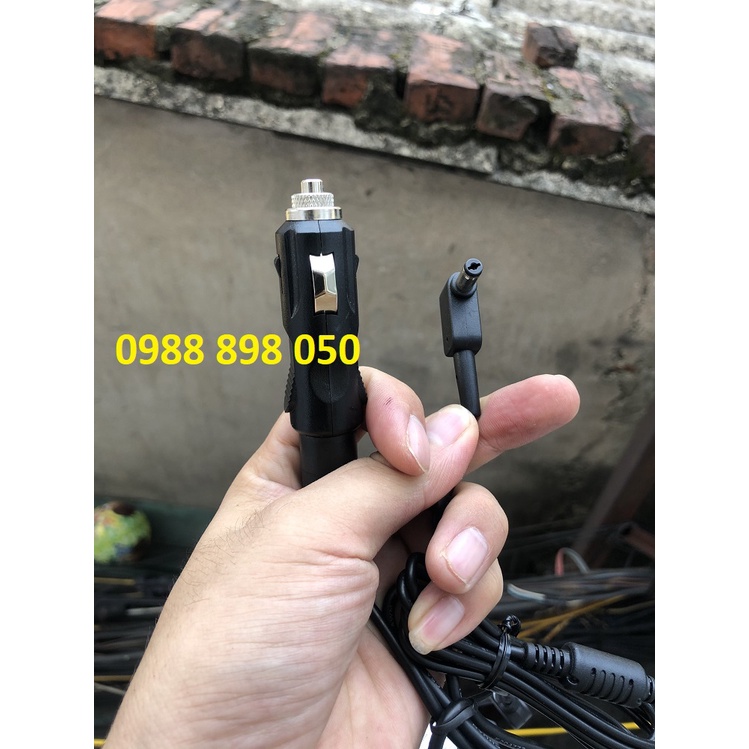 chân tẩu 12v lên 19v sạc laptop acer trên xe hơi ô tô