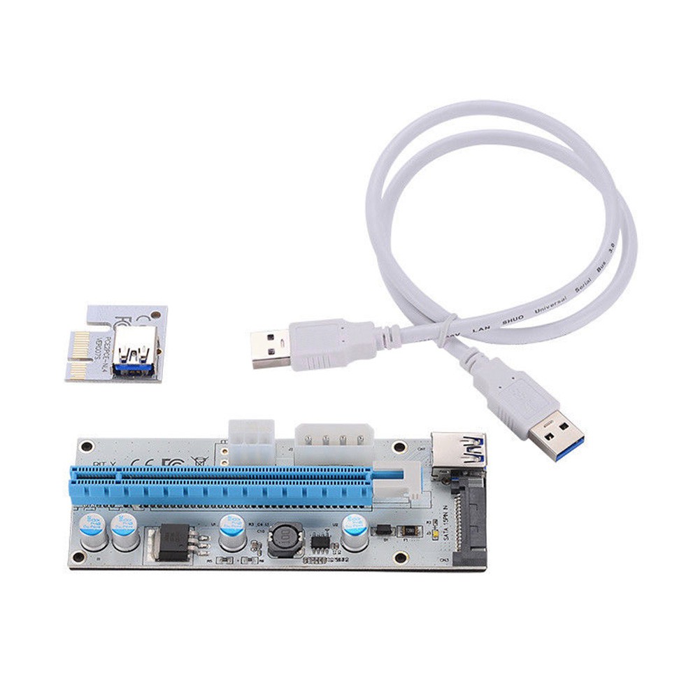 Dây cáp nối dài chuyển đổi từ USB 3.0 PCI-E Express 1x thành 16x cho SATA