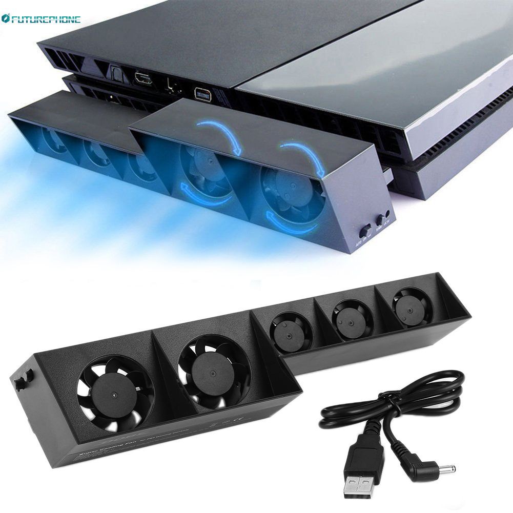 PLAYSTATION Quạt Tản Nhiệt 5 Cánh Cho Ps4 Pro Usb 5