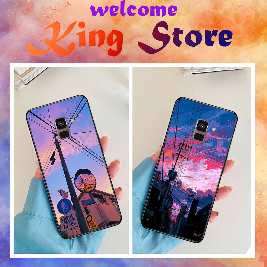 Ốp lưng Samsung A6-2018/A6 Plus/A8-2018/A8 Plus in hình Thanh phố Đêm siêu đẹp, lạ_KINGSTORE.HN_Ốp SS A6/A6P/A8/A8P