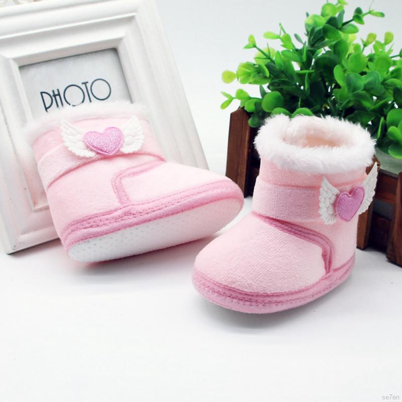 Boots Tập Đi Chống Trượt Chất Liệu Cotton Cho Bé 0-18 Tháng Tuổi 7 Tuổi