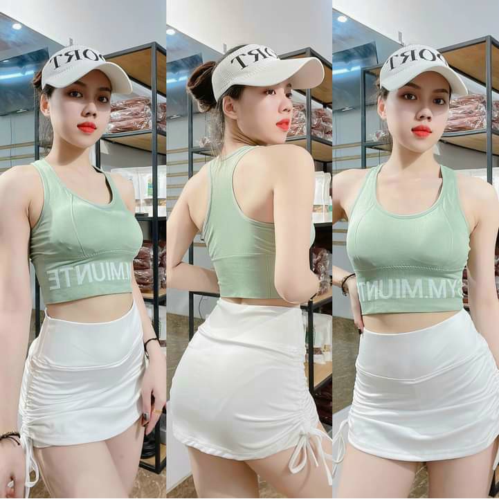 Aó Tập Gym Nữ, Aó Bra Dêt Quảng Châu Freesize A192