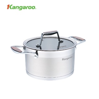 Nồi inox cao cấp 26cm 5 lớp kangaroo kg3cs226