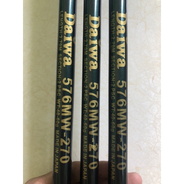 Cần câu máy DAIWA MW rỗng ruột tải cá siêu cao