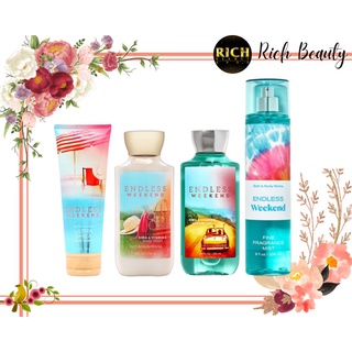 Endless weekend - xịt thơm toàn thân body mist bath & body works usa