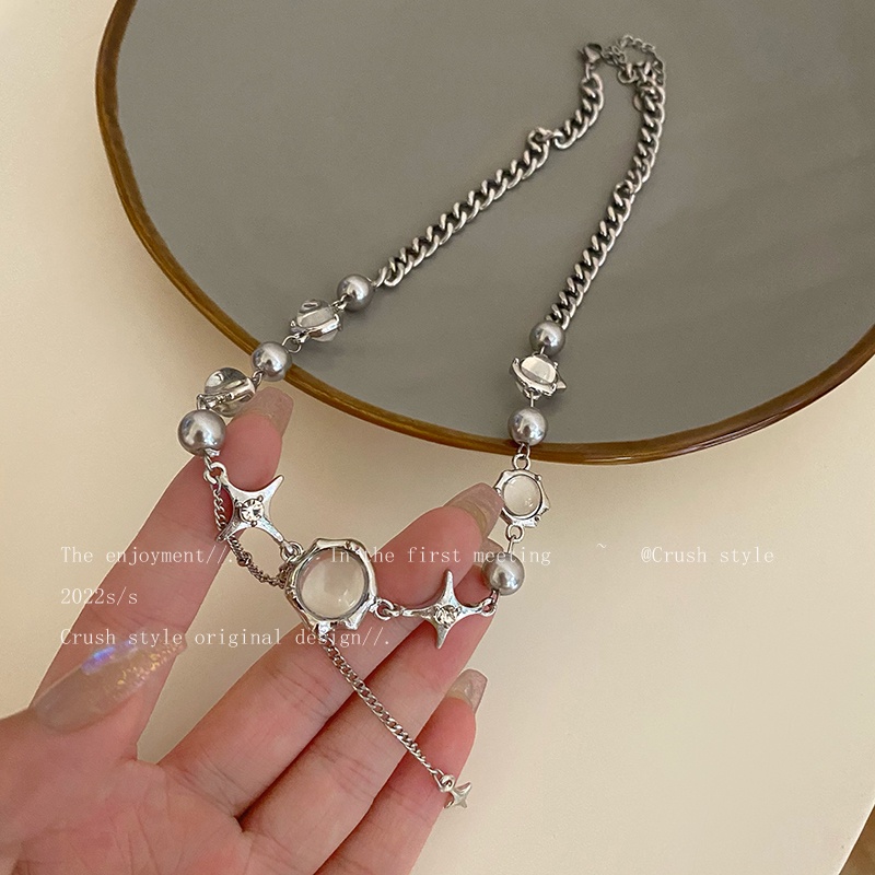 Vòng Cổ Choker Đính Đá Zircon Thời Trang Cho Nữ