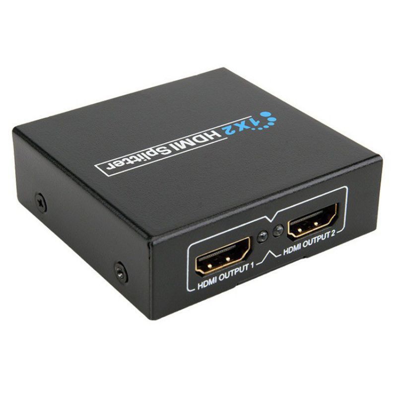 Bộ chia HDMI 1 ra 2 – HDMI Splitter 1x2 - Bộ chia HDMI Switch 1 ra 2 Full HD 1080