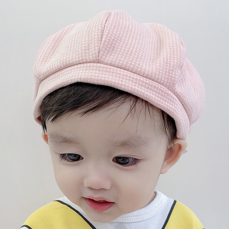 Mũ Beret Thu Đông Dễ Thương Cho Bé 6-24 Tháng Tuổi