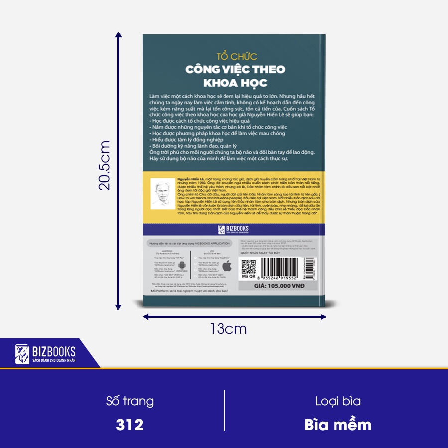 BIZBOOKS - Sách Tổ chức công việc theo khoa học - Những điều mọi doanh nghiệp cần thực hiện