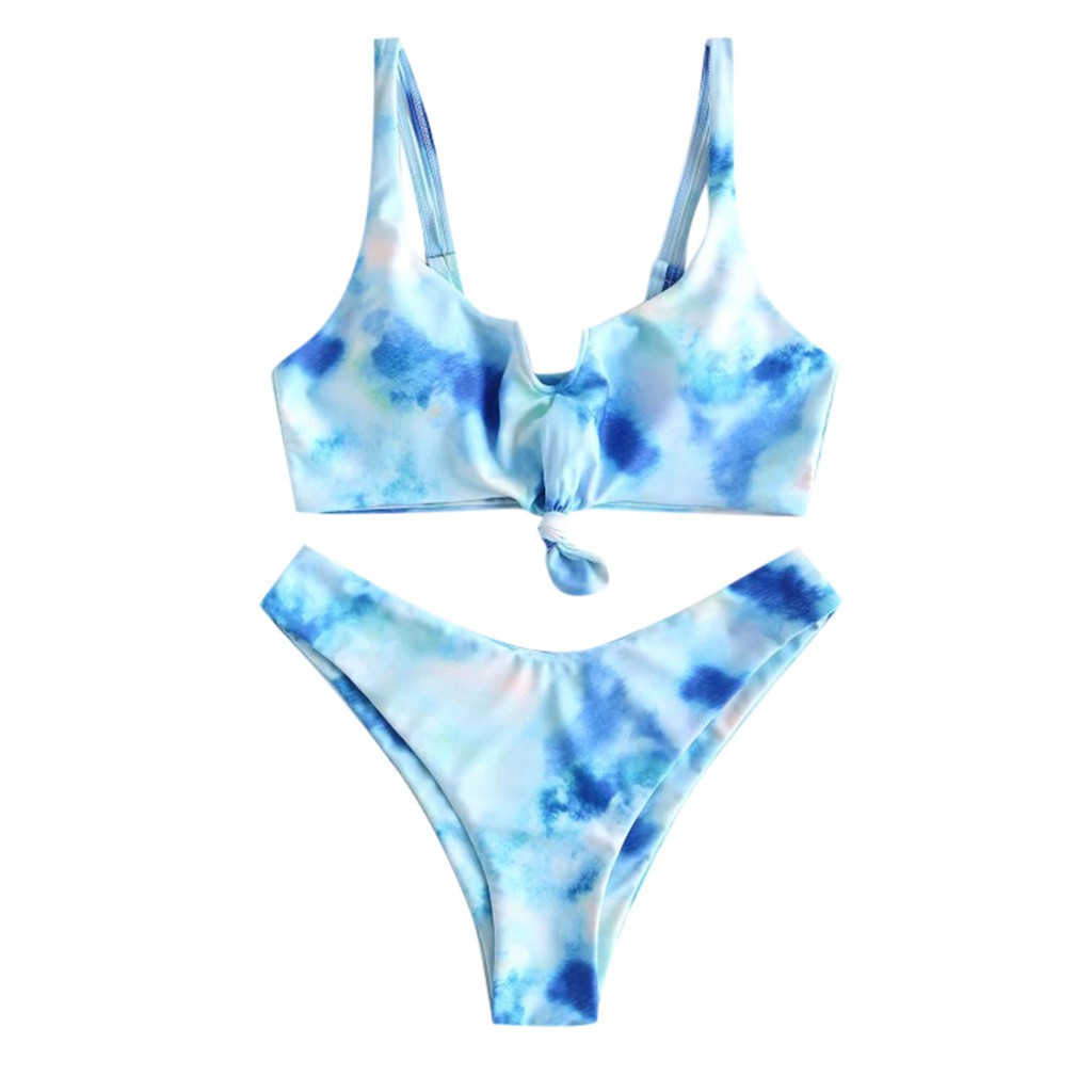 Bộ Bikini Hai Mảnh Cột Dây Cổ Yếm Quyến Rũ Cho Nữ | BigBuy360 - bigbuy360.vn