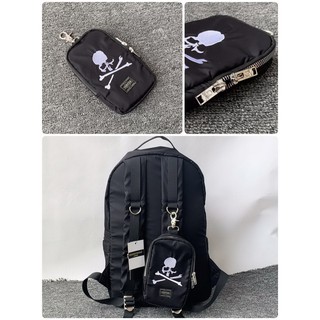 Balo Mastermind World logo embroidery black backpack [Hàng cao cấp]