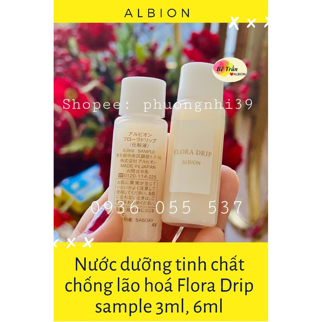 Nước dưỡng da FLORA DRIP mẫu thử 3ml