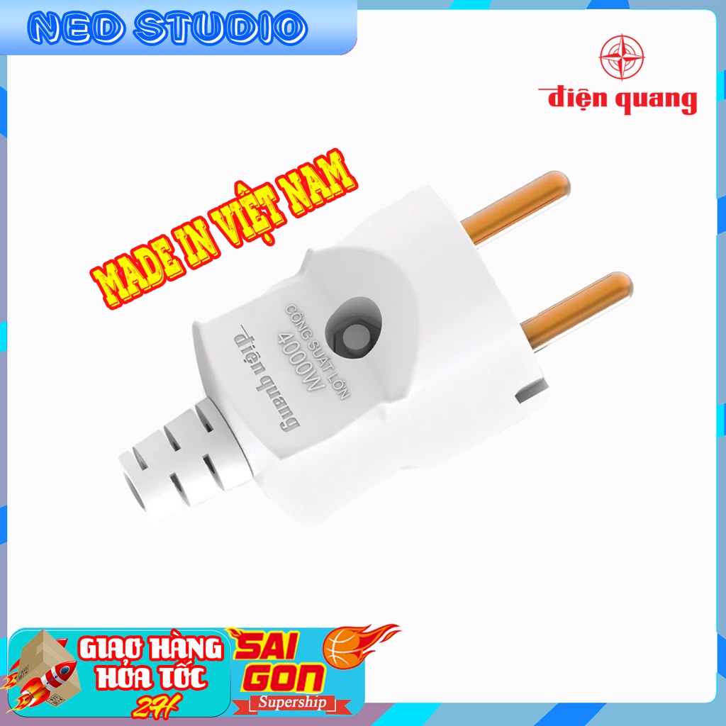 GIÁ SỈ  Phích cắm Điện Quang công Suất Lớn 4000w chịu tải tốt