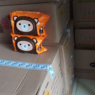 [Giao màu ngẫu nhiên] Khăn ướt Agi 100 tờ không mùi