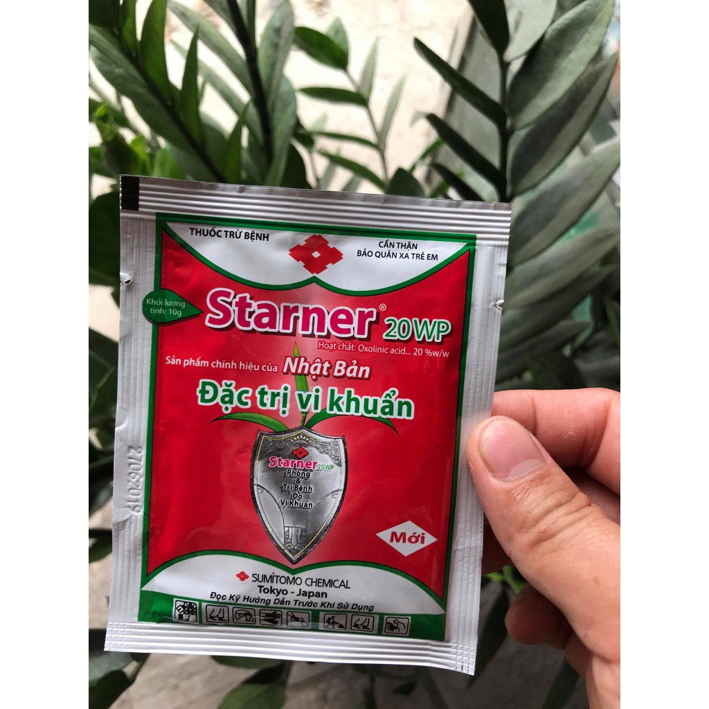 Thuốc trừ bệnh Starner 20WP (10g) - Dùng cho hoa Lan, hoa Hồng