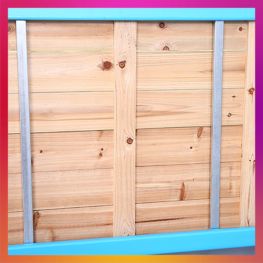 Giường nhựa cho bé HOLLA, giường nhựa trẻ em, kích thước 142 x 62 x 60 Cm  phù hợp cho bé từ 1- 6 tuổi