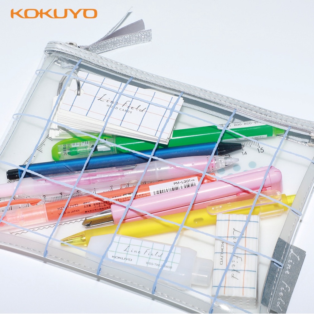 Hộp Đựng Bút Học Sinh Tiện Lợi Line Field Kokuyo Cây Đầu To