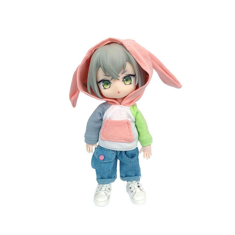 Áo Hoodies Thời Trang Cho Búp Bê 12~16cm Tỉ Lệ 1 / 12