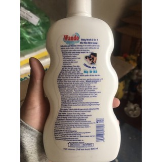 sữa tắm trẻ em Wando 500ml