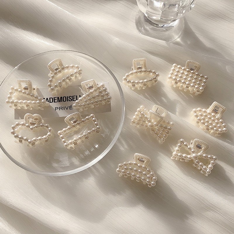 Set 3 kẹp càng cua nhựa mini hàn quốc - Giao mẫu ngẫu nhiên