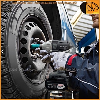 Máy siết bu lông Máy bắn vít bắn bulong không chổi than Hitachi 118V