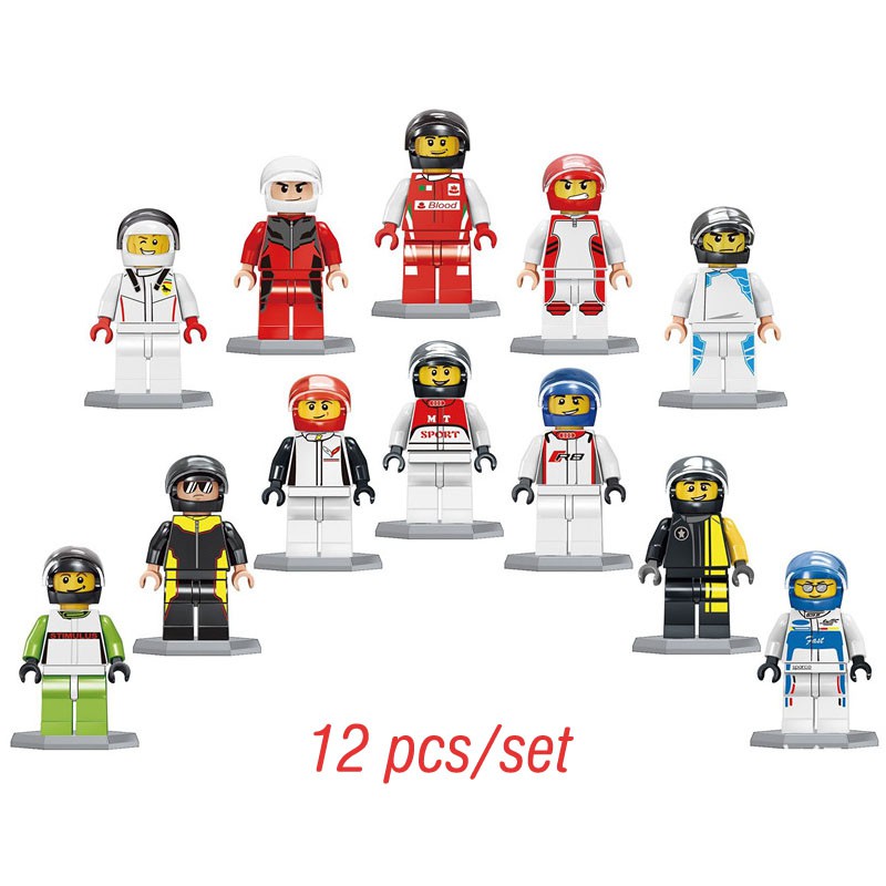 Set 12 Đồ Chơi Lego Lắp Ráp Mô Hình Lính Quân Đội