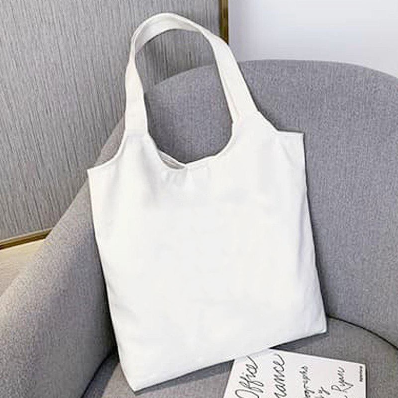 ❤️ GIÁ SỈ ❤️ Túi tote vải canvas phong cách Hàn quốc, có khóa miệng và nút hít ngăn phụ bên trong thời trang ulzzang