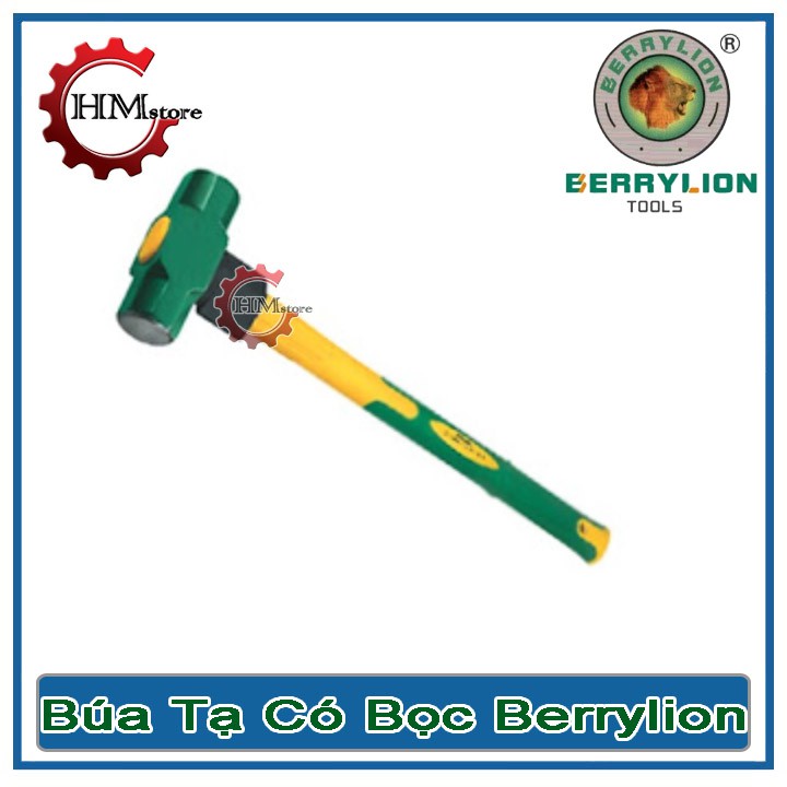 Búa tạ cán tay có bọc Berrylion loại xịn - Búa tạ 1,5kg đến 2kg