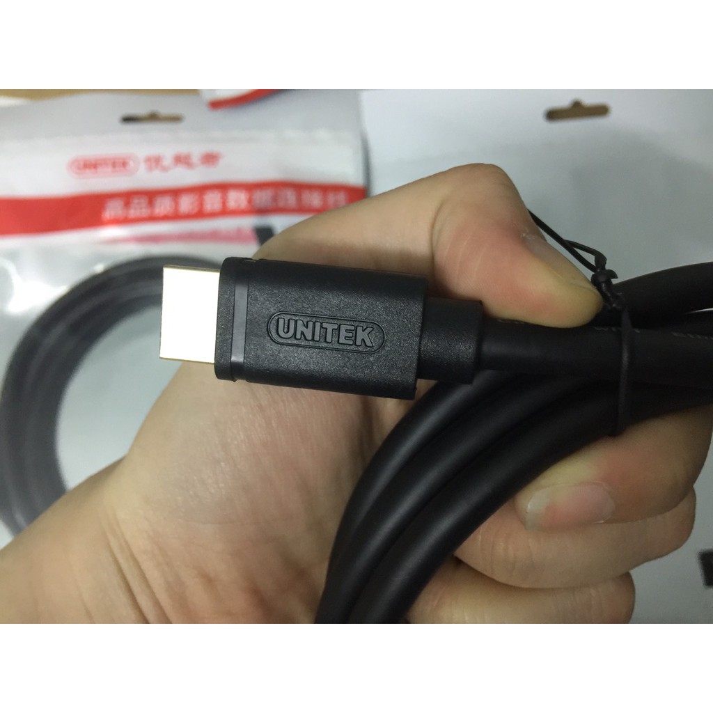 ⚡️ Dây Cáp HDMI UNITEK Ultra 4K 1M5 - 2M - 3M - 5M (Y-C 137). Chính Hãng UNITEK, Full Box, Bảo Hành 12 Tháng