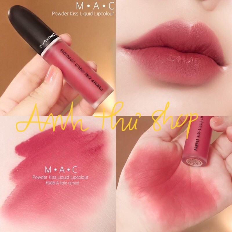 son kem Mac fullsize màu A little tame đẹp xuất sắc(chuẩn auth)