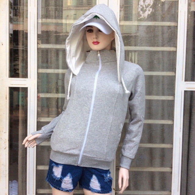 [ XẢ HÀNG ] Áo khoác chống nắng vừa CỔ và NÓN hàng VNXK hình thật của shop( sale mua 1 tặng 1 )