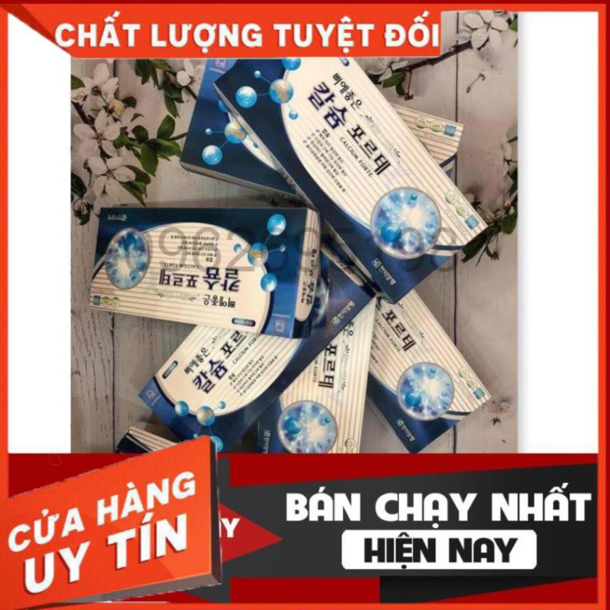 Viên uống bổ sung canxi HANMI Hàn Quốc hộp màu xanh 120 viên - 400mg (Calcium Forte)