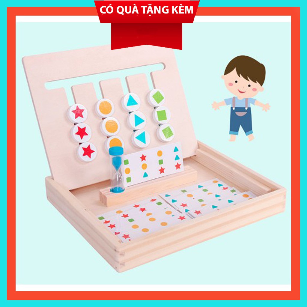 Đồ chơi thông minh Montessori - Logic Montessori