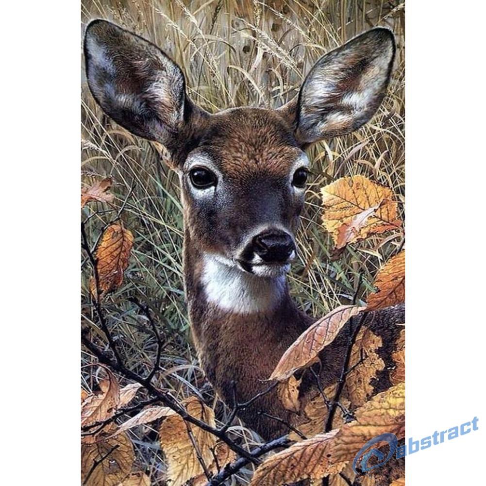 5D DIY Full Drill Diamond Painting Animal Cross Stitch Embroidery Mosaic