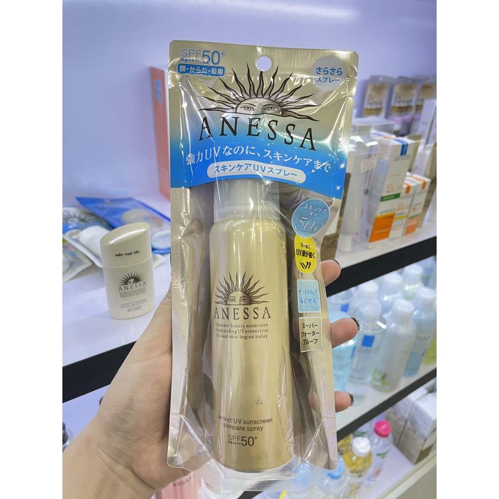 Kem Chống Nắng Anessa Perfect UV Sunscreen Skincare Milk SPF50+/PA++++