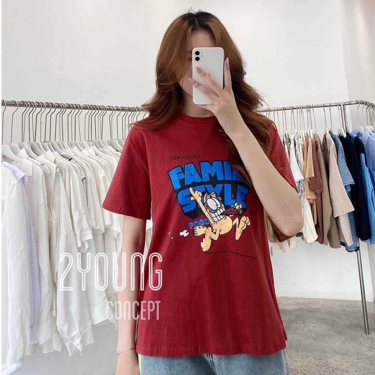 Áo thun kiểu nữ [2YOUNG] A886 (ảnh thật)