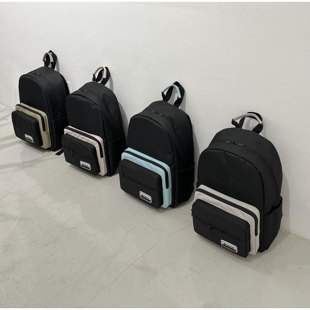 Balo BAMA® MODERN BACKPACK Chính Hãng chống nước kèm ngăn đệm chống sốc laptop