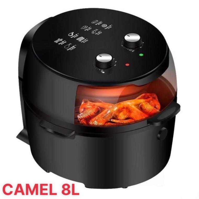 Nồi chiên không đầu CAMEL 8L - THẾ HỆ MỚI 2021