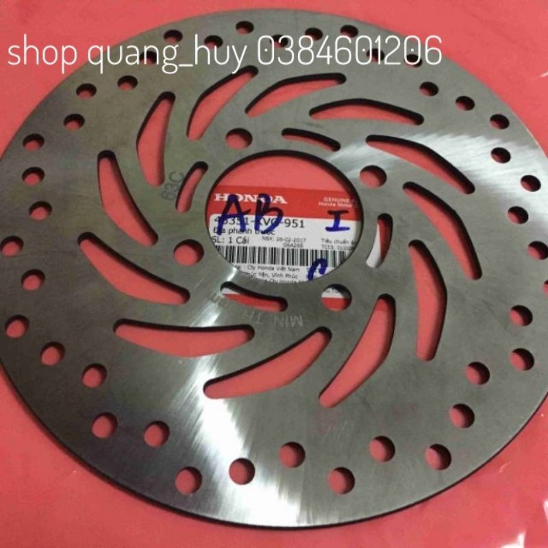 [HCM] Đĩa thắng xe AB / Air Blade 110 - 125cc , đĩa phanh Air Blade zin