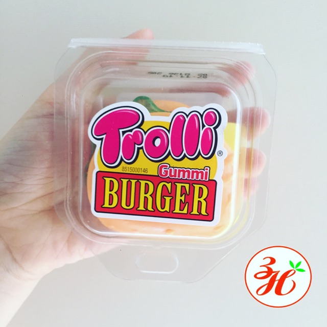 Kẹo dẻo hamburger Trolli 50g date T7/23 Mỹ