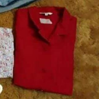 Áo sơ mi đỏ hàng xách tay mỹ
