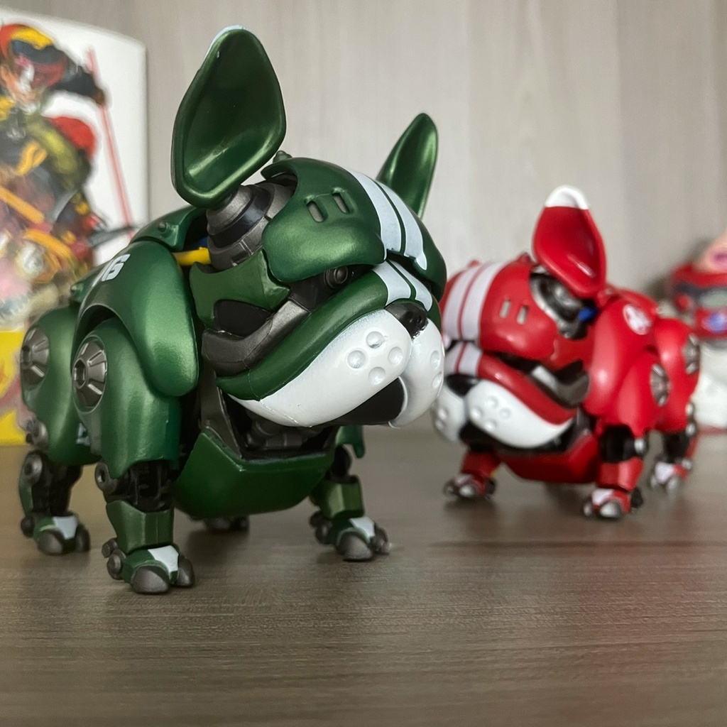 Mô hình bulldog chó máy hàng đẹp siêu nét