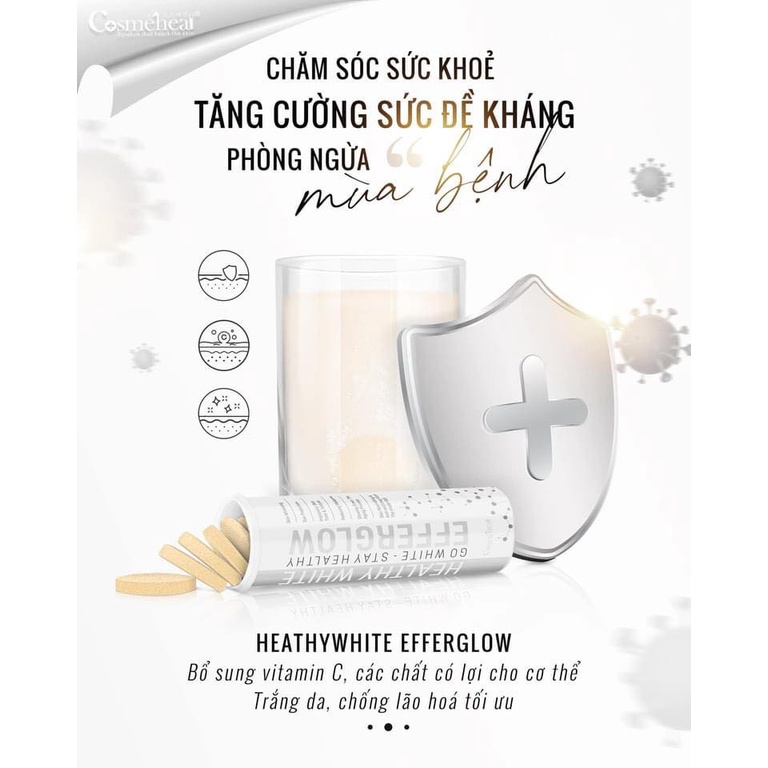 Truyền trắng dạng sủi EFFERGLOW COSMEHEAL
