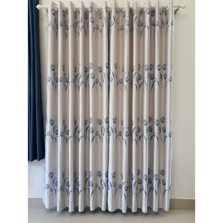 Rèm cửa chính, rèm cửa đi, chống nắng cao cấp, vải gấm dày 2 lớp cao cấp A-203-08