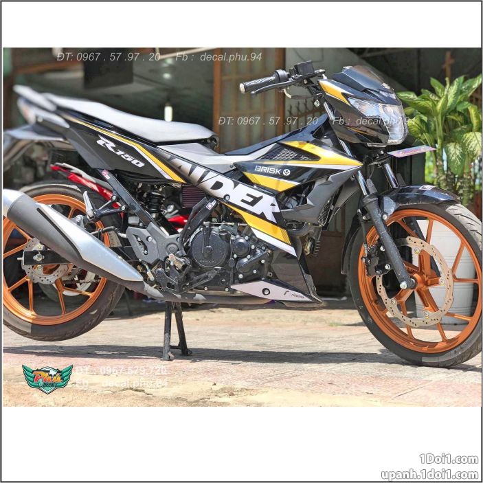 Tem Rời Raider đen Vàng (V)