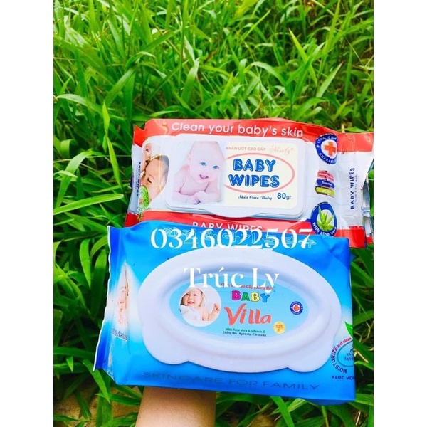 (Hàng chuẩn)Khăn giấy ướt baby