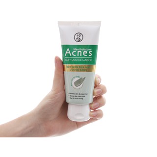 Sữa Rửa Mặt Bùn Non Acnes baby mud Cleanser 100g