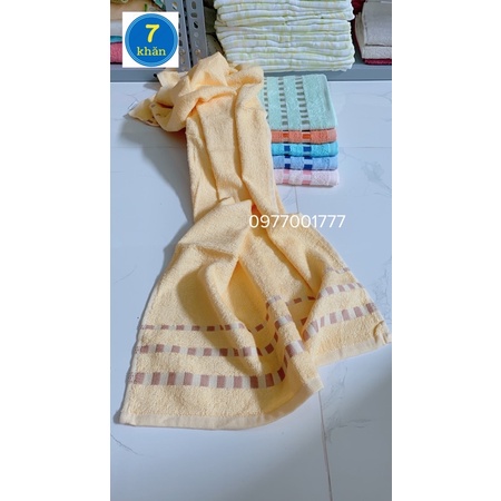 [Chính hãng] Khăn tắm Hải Cẩu 50x100cm Phong Phú 100% cotton - Mẫu Ô