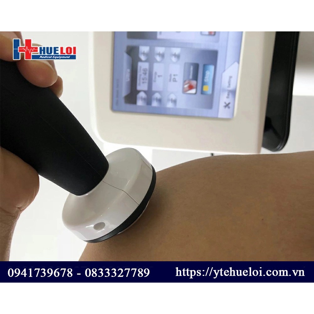 Máy xung kích tích hợp siêu âm trị liệu